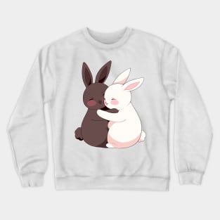 Yin And Yang Bunny Crewneck Sweatshirt